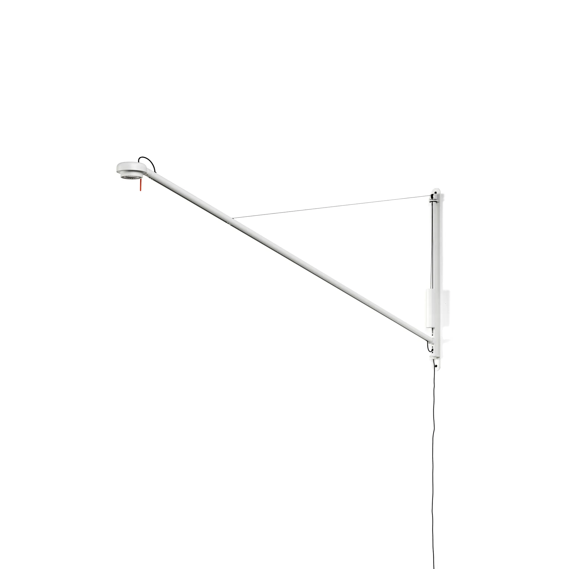 Fifty-Fifty vägglampa, Cream white HAY