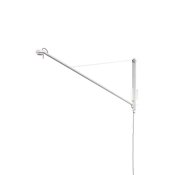 Fifty-Fifty vägglampa - Cream white - HAY