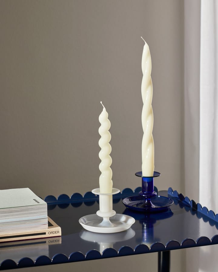 Flare ljusstake, Dark blue HAY