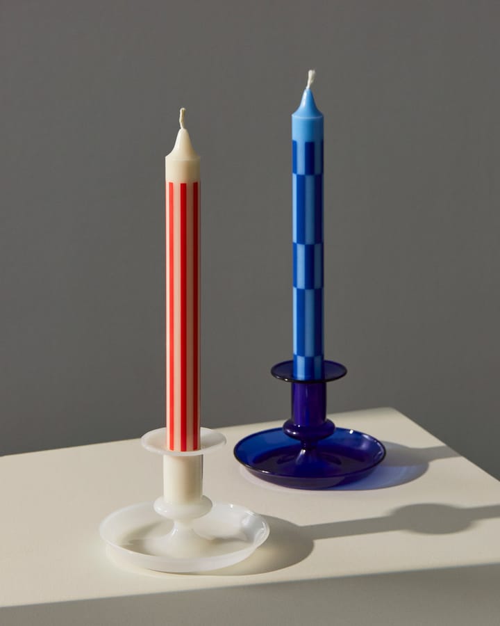 Flare ljusstake, Dark blue HAY