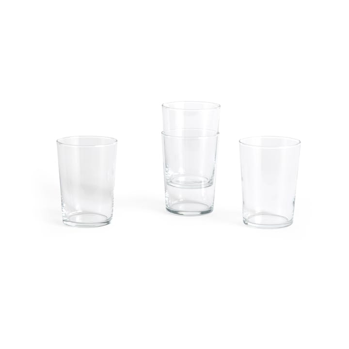 Glass dricksglas L 49 cl 4-pack - Klar - HAY