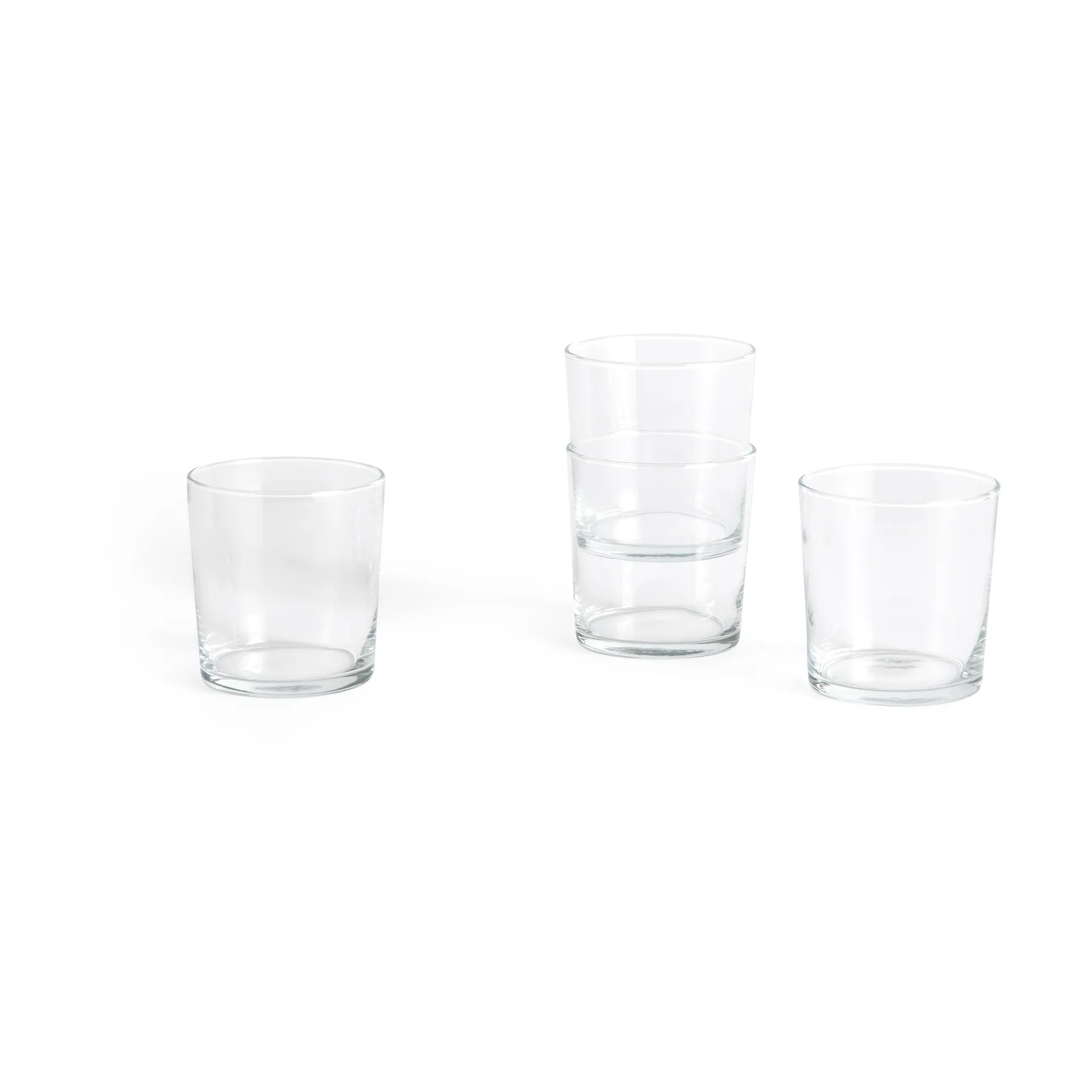 Glass dricksglas M 36 cl 4-pack, Klar HAY