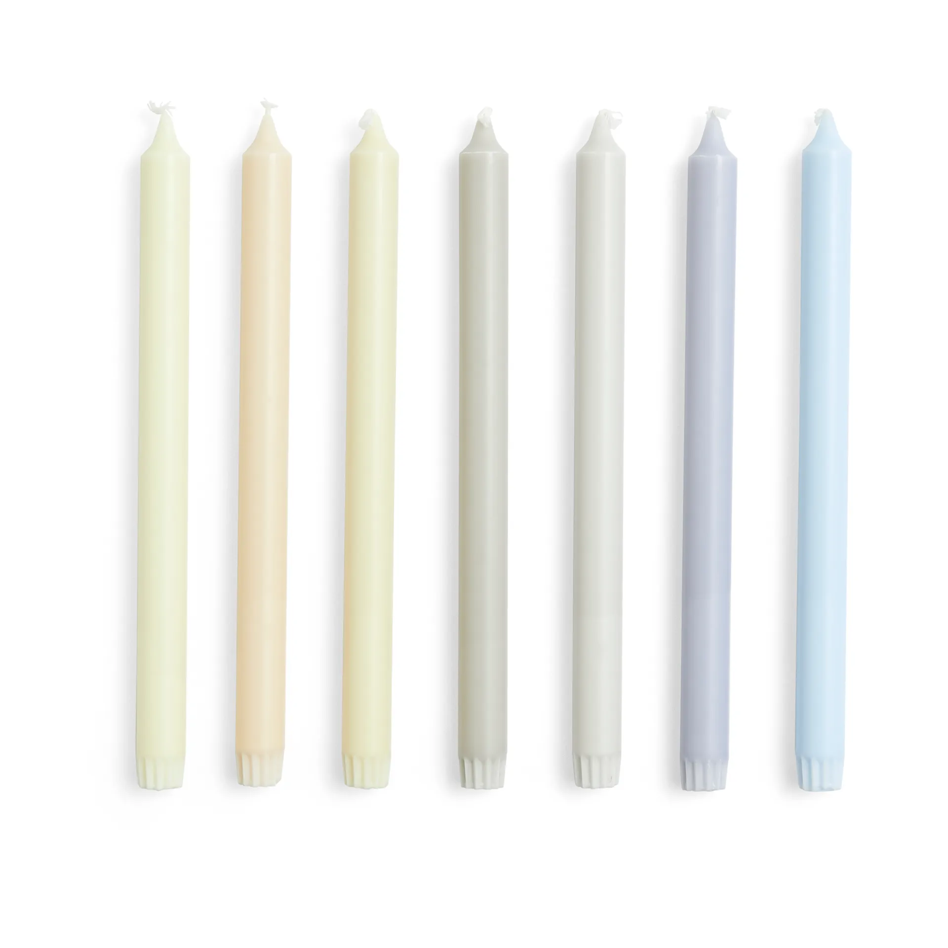 Gradient Candle ljus 7-pack, Neutrals HAY