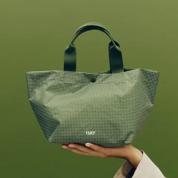 Grid Everyday Bag väska - Dark green, mini - HAY