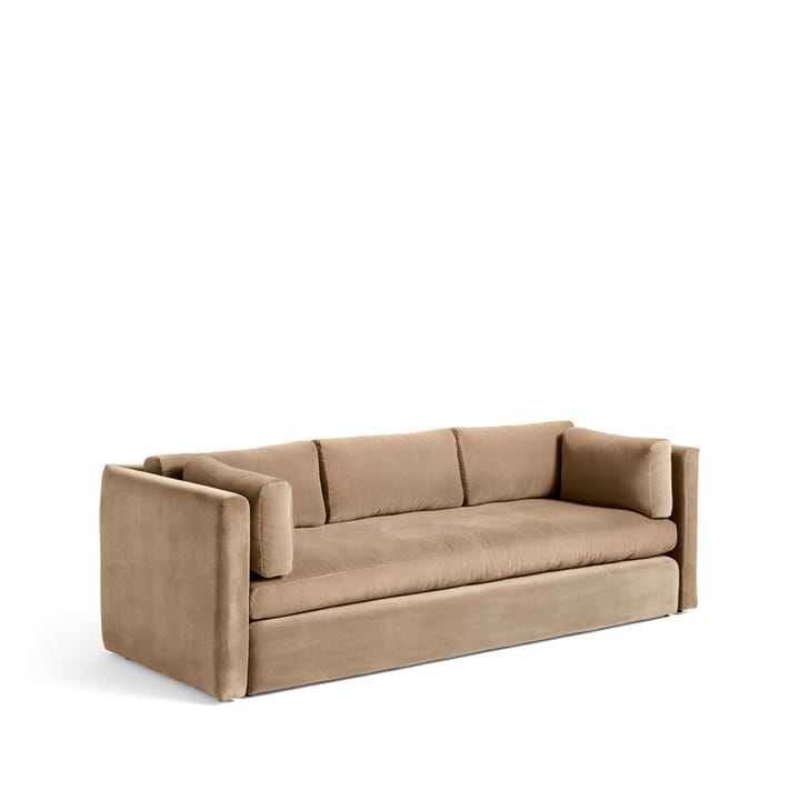 Hackney 3-sits soffa - tyg lola 0216 beige - HAY