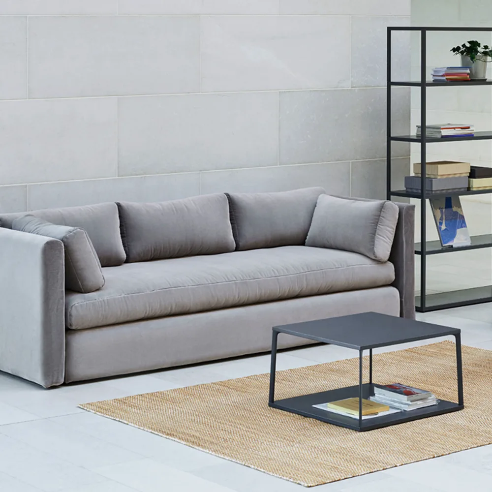 Hackney 3-sits soffa, tyg lola rose HAY