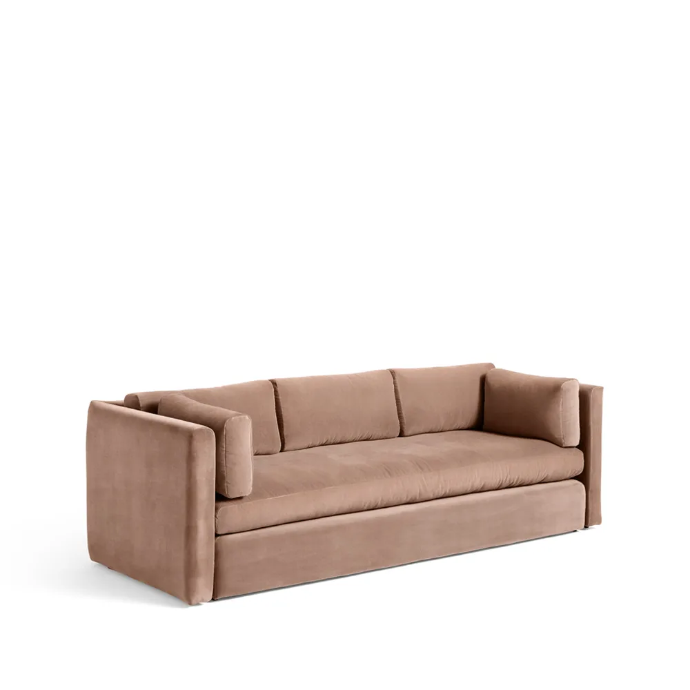 Hackney 3-sits soffa, tyg lola rose HAY