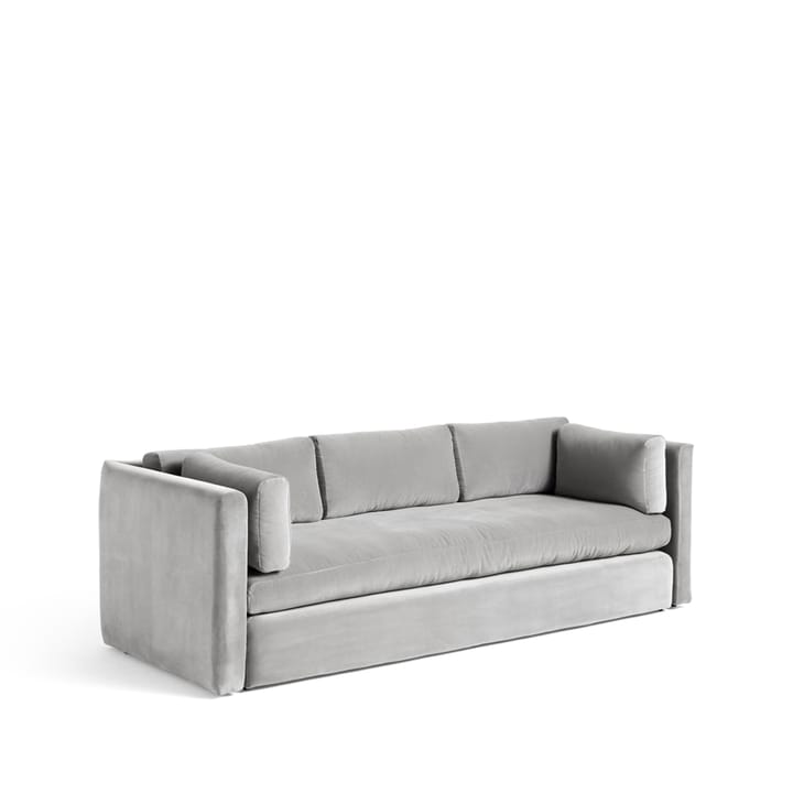 Hackney 3-sits soffa - tyg lola warm grey - HAY