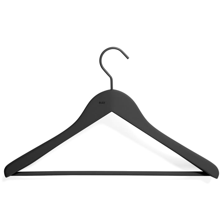 HAY galge med stång wide 4-pack, Svart HAY