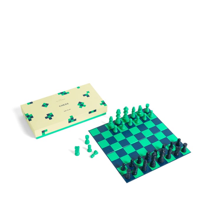 HAY PLAY spel - green, chess - HAY