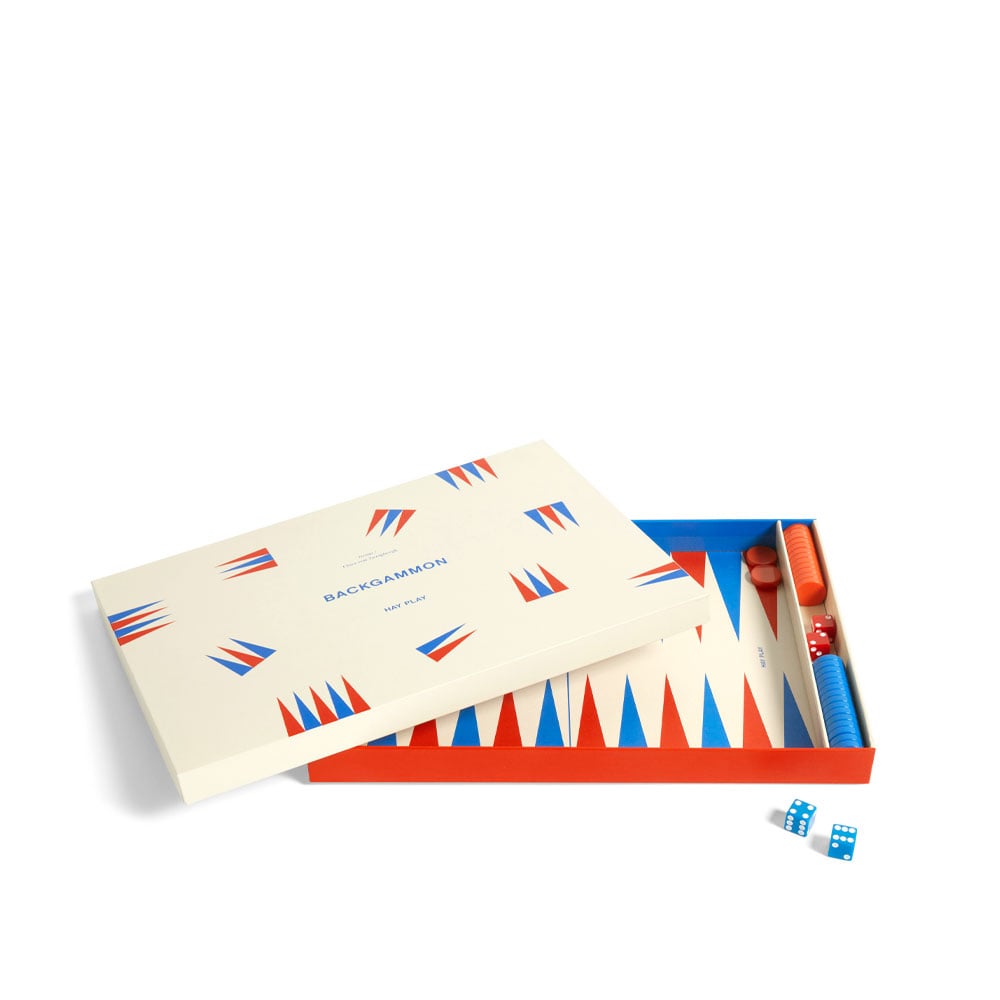 HAY PLAY spel offwhite, backgammon | Skandinavisk Design | Barnrumsinredning | Vit