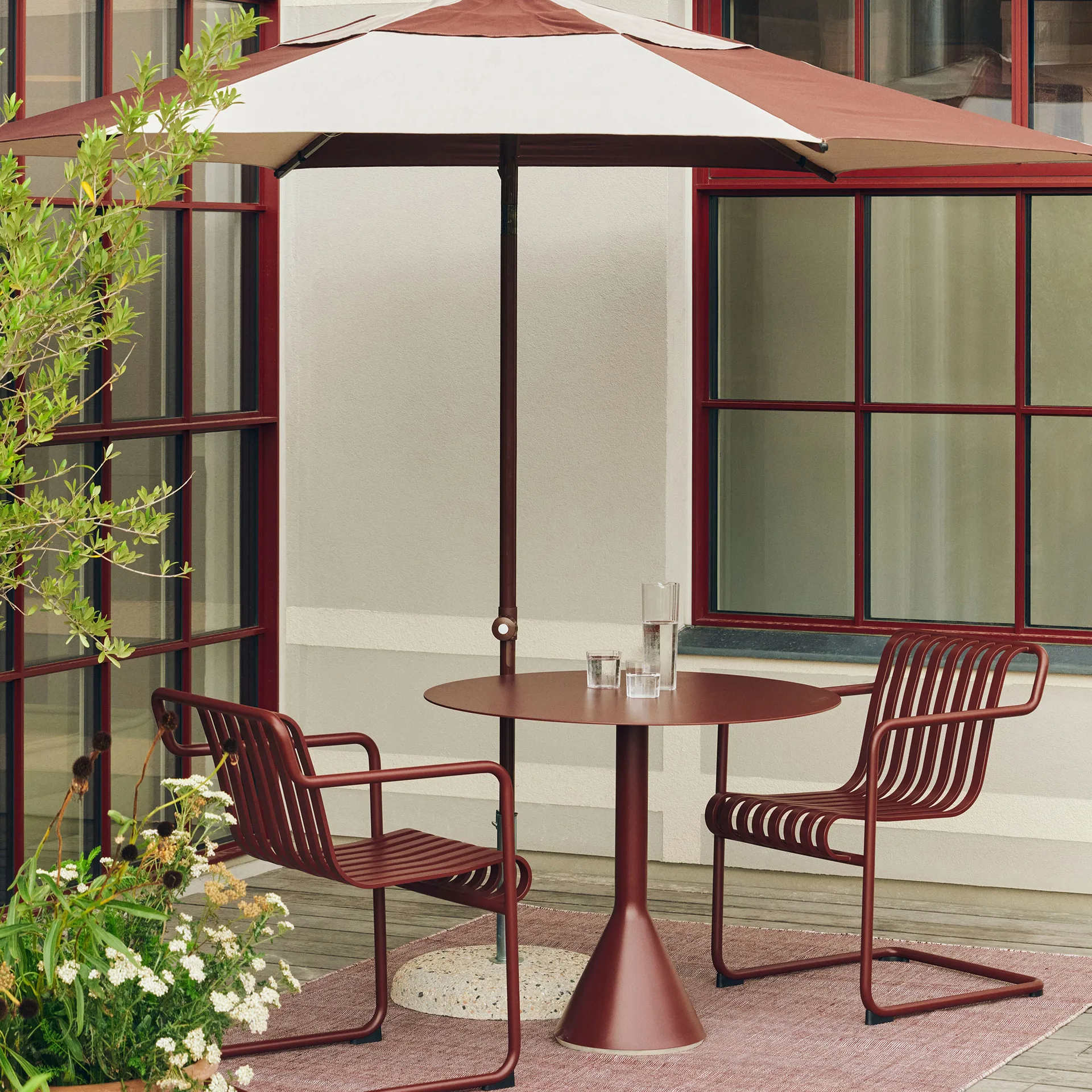 Haze matta, Iron red, 140x200 cm HAY