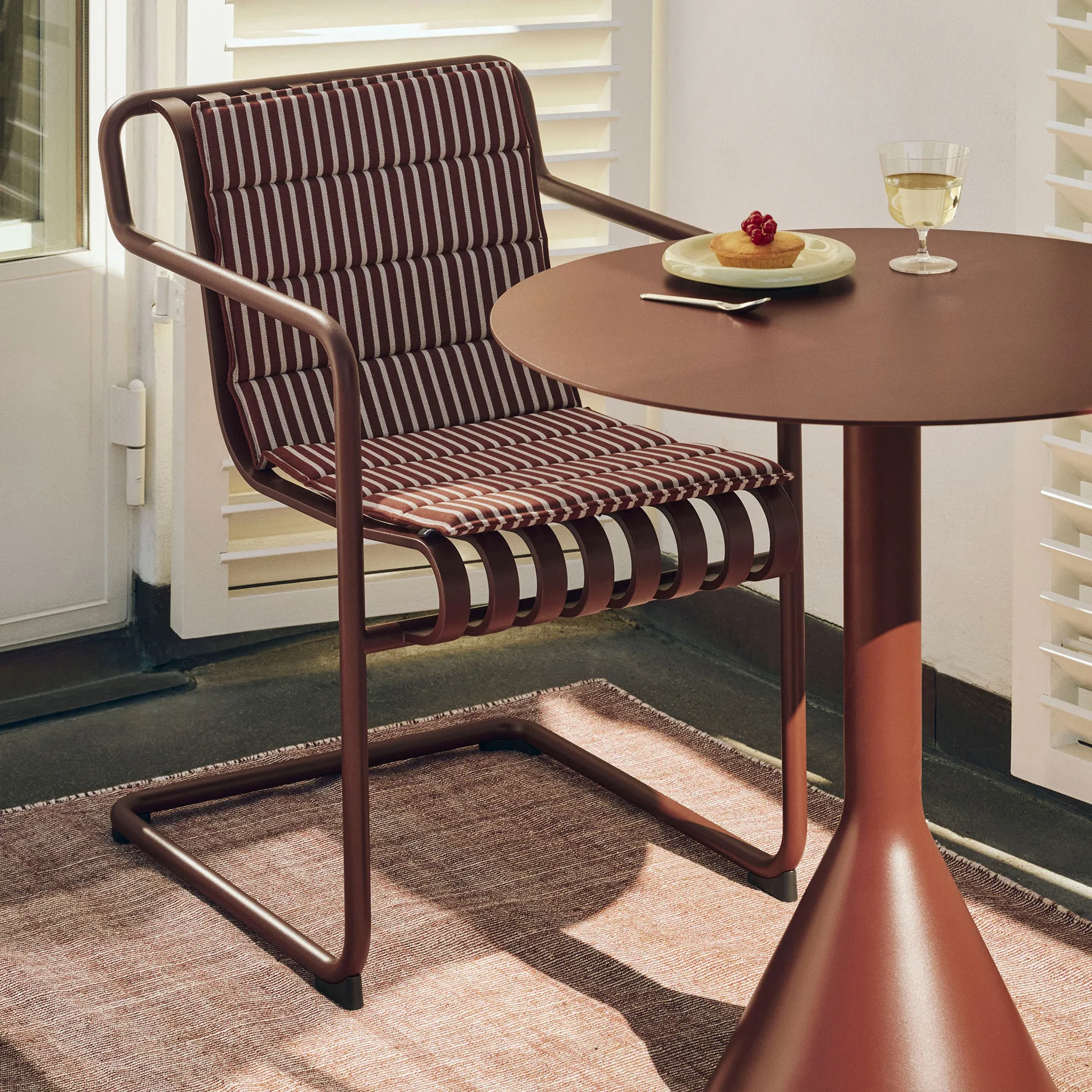 Haze matta, Iron red, 230x230 cm HAY