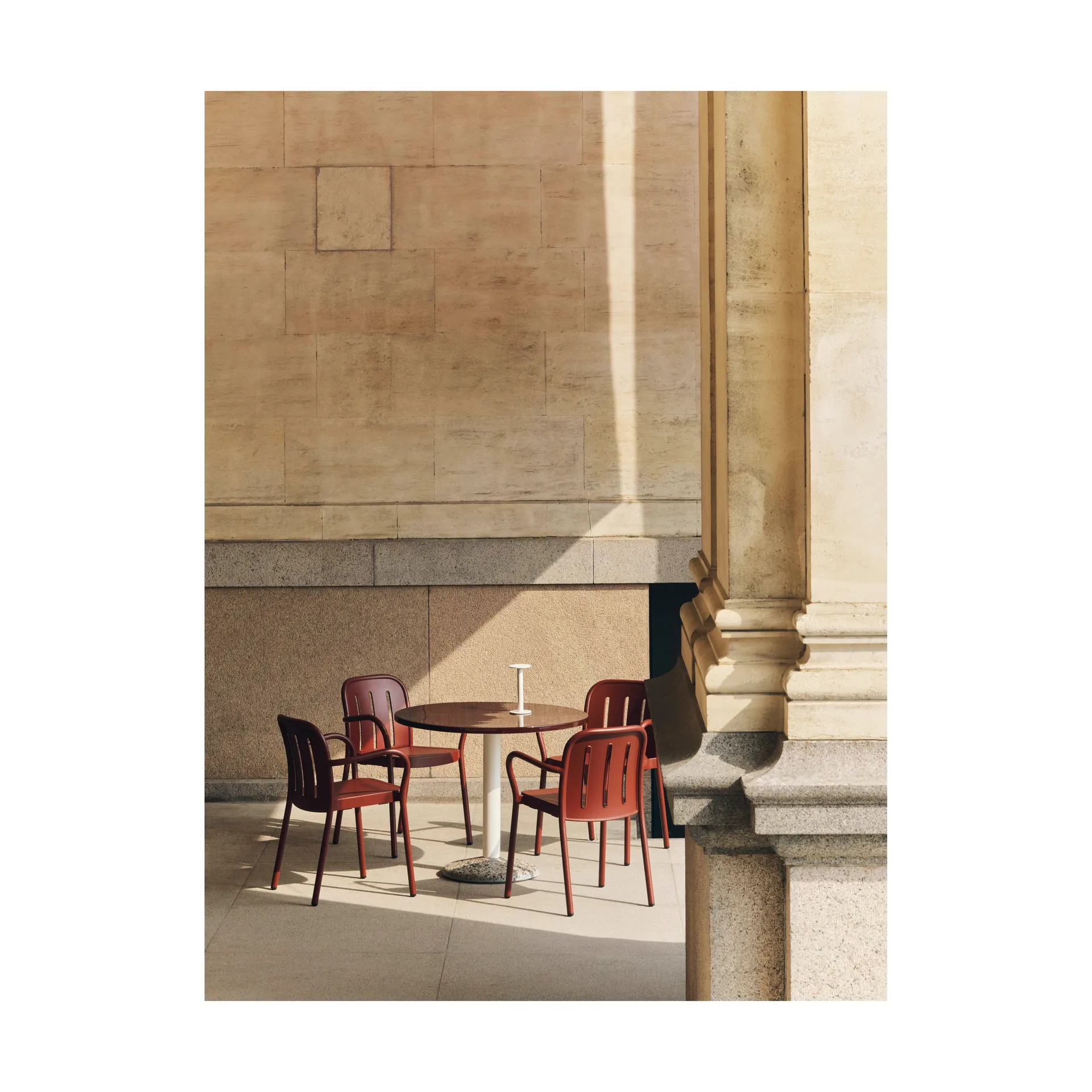 Host portabel lampa, Cream white, 22 cm HAY