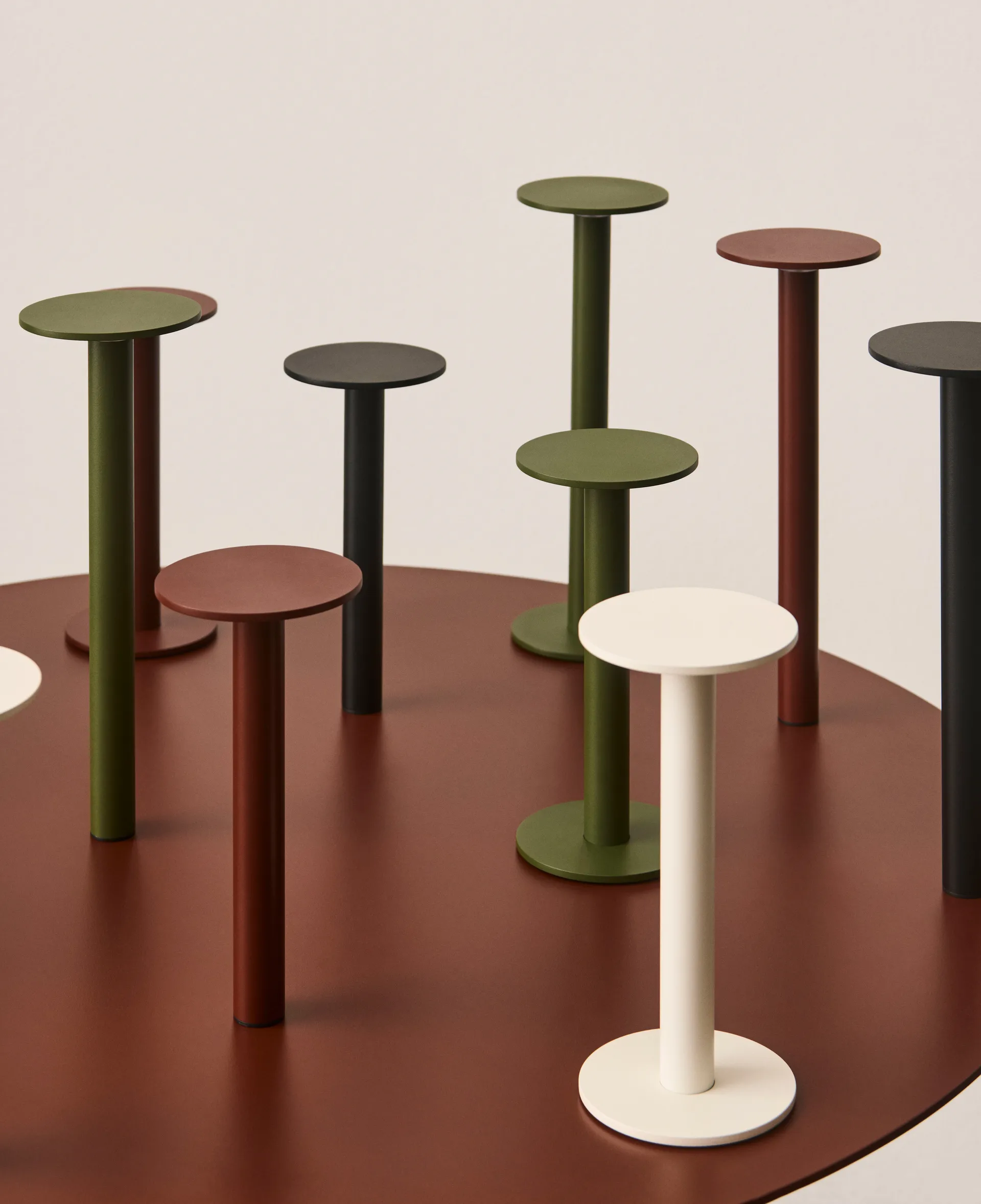 Host portabel lampa, Cream white, 30 cm HAY