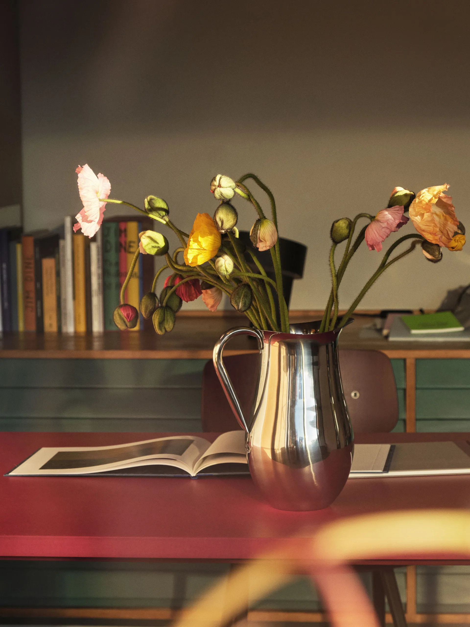 Indian Steel Pitcher No. 2 kanna 3,25 L, Rostfritt stål HAY