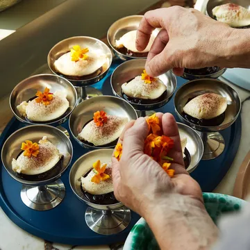 Italian Ice Cup dessertskål 2-pack - Rostfritt stål - HAY