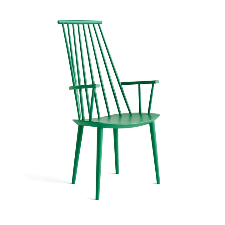 J110 karmstol - Jade green lackerad bok - HAY