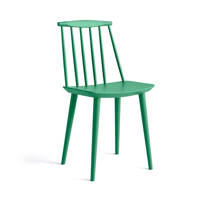 J77 stol - Jade green lackerad bok - HAY