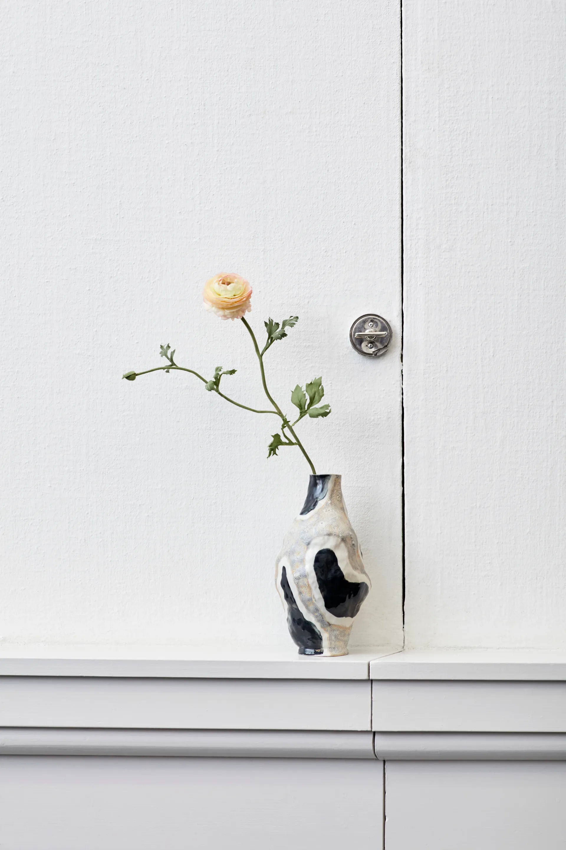 Jessica Hans vas, glossy cow HAY