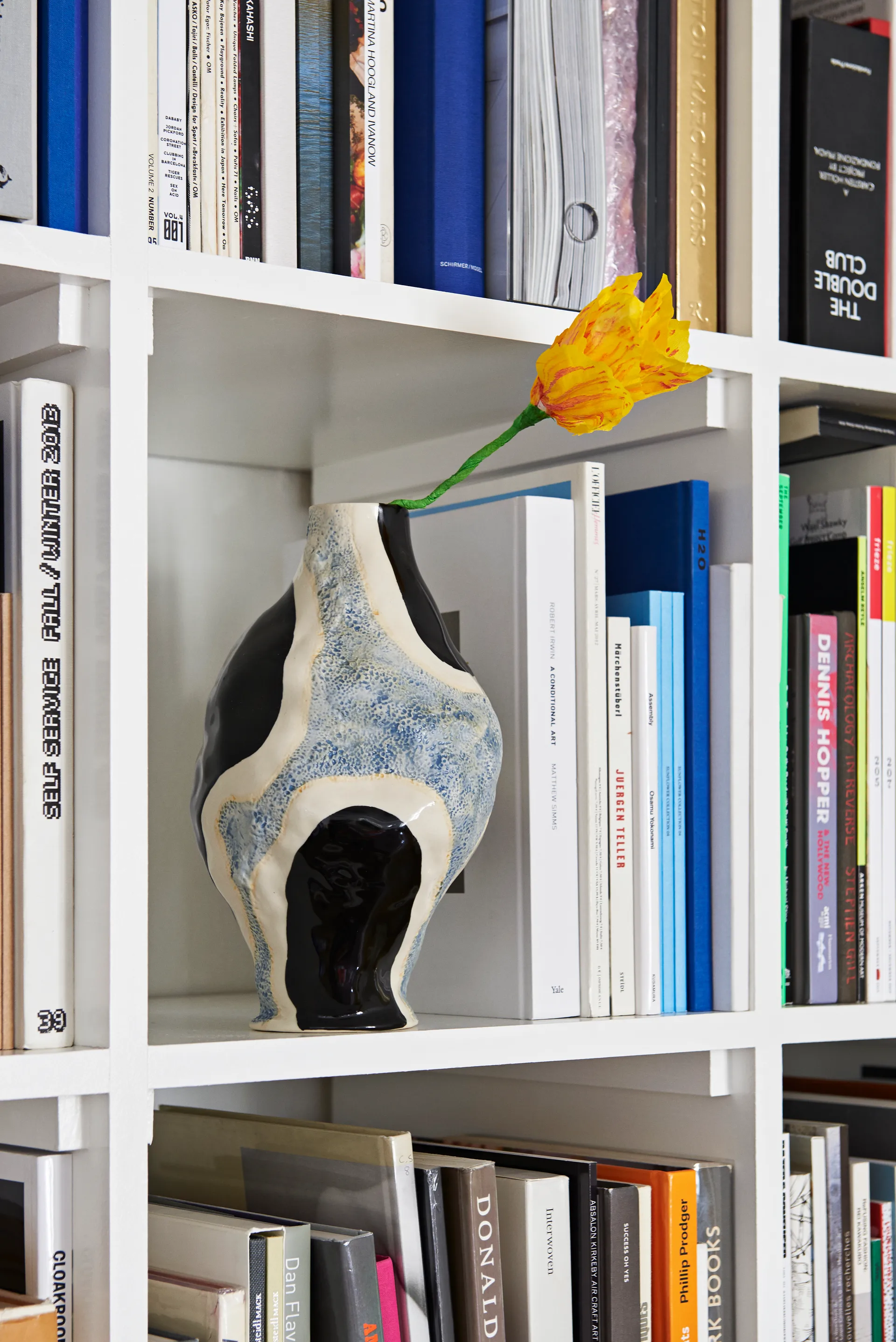 Jessica Hans vas, glossy cow HAY