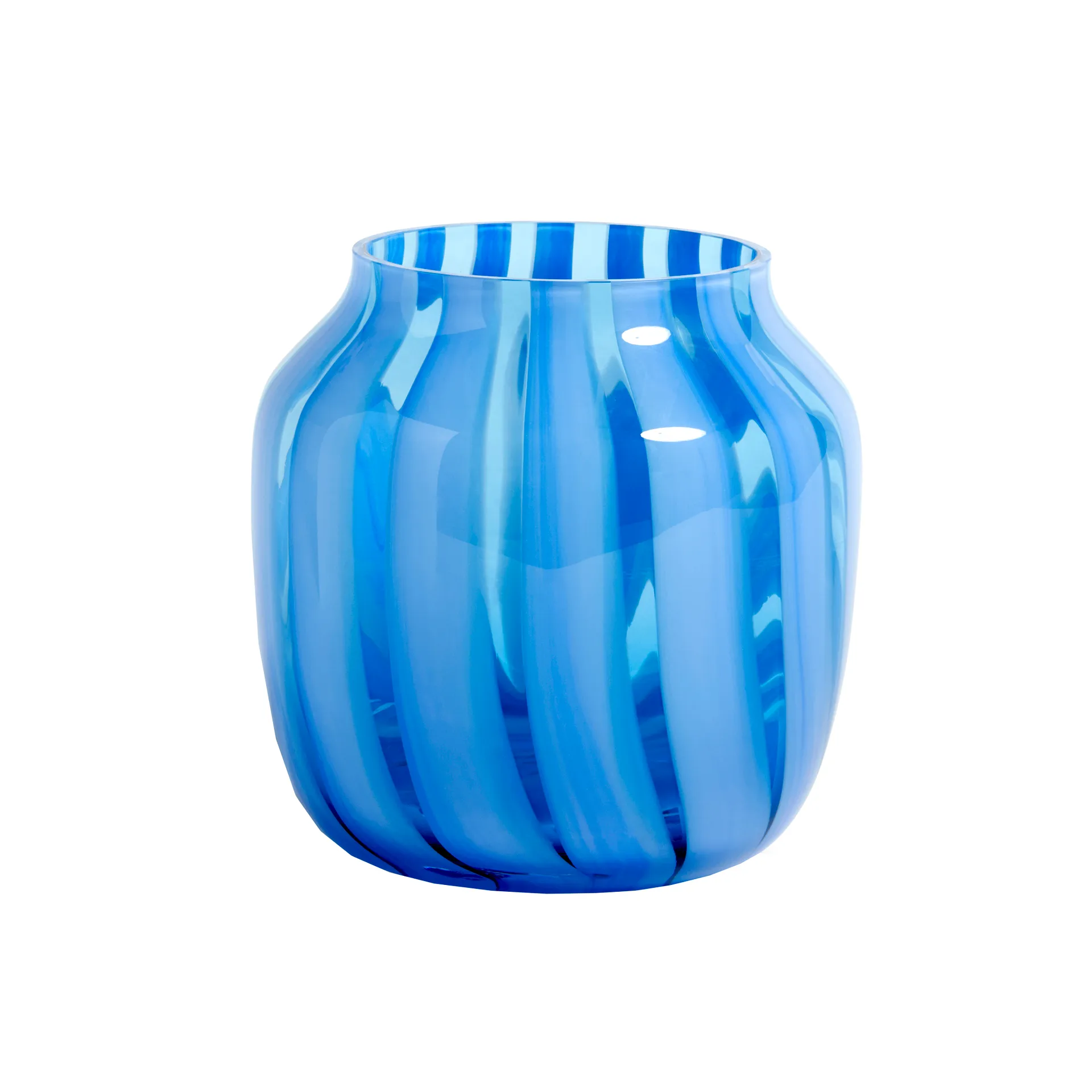 Juice Wide vas 22 cm, Light blue HAY