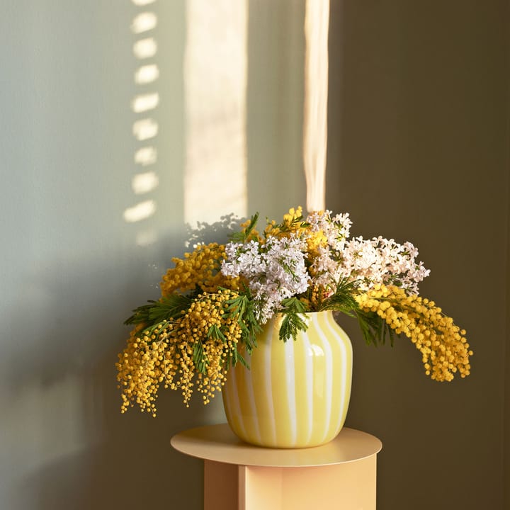 Juice Wide vas 22 cm, Yellow HAY
