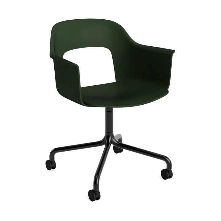 Layout Armchair 261 stol - Bottle green-black - HAY