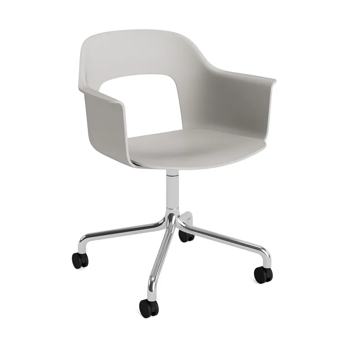 Layout Armchair 261 stol - Sky grey-polerad aluminium - HAY