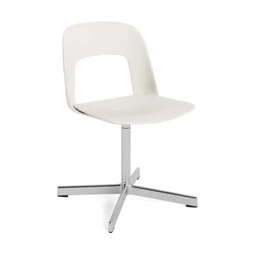 Layout Chair 131 stol - Cream white-polerad aluminium - HAY