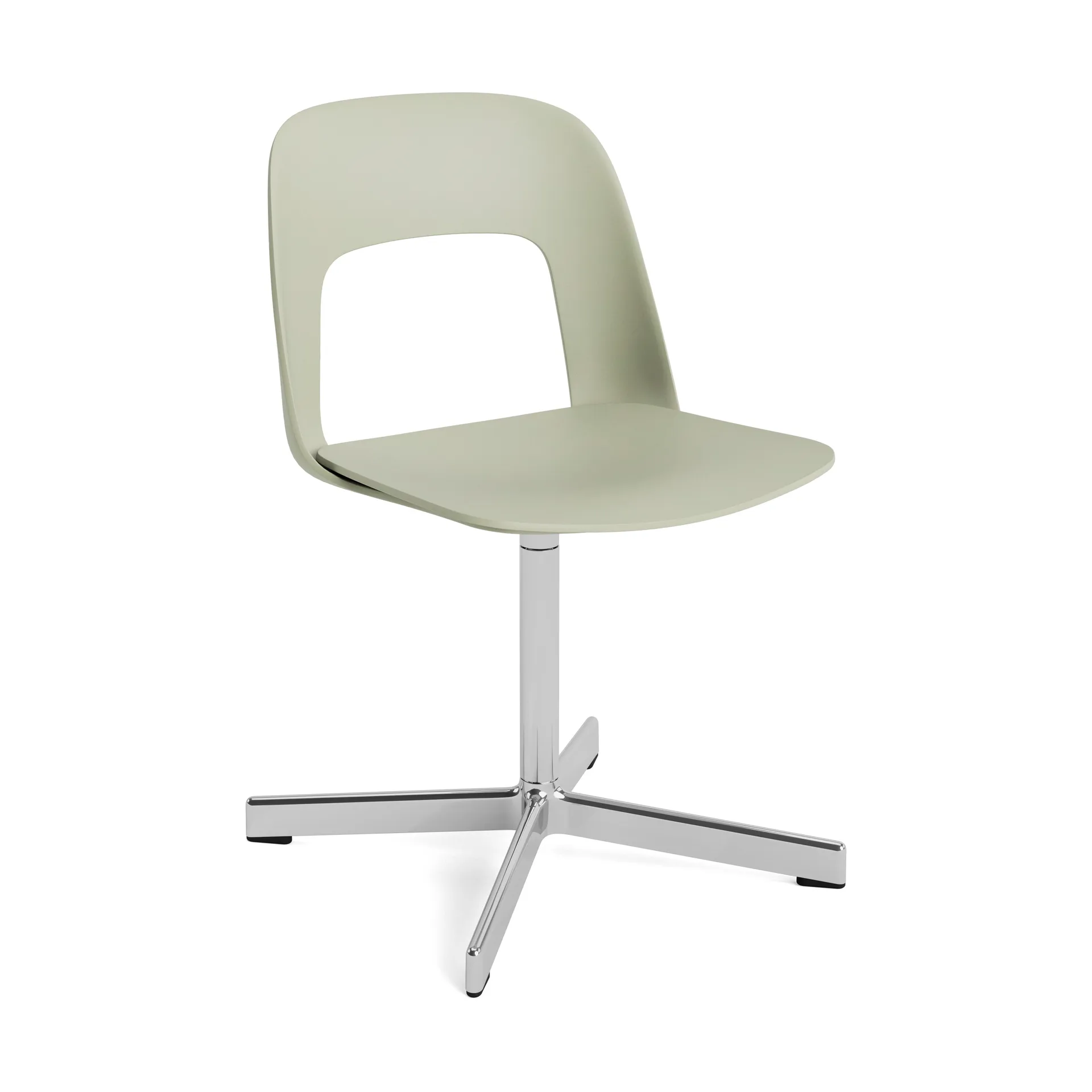 Layout Chair 131 stol, Pastel green-polerad aluminium HAY