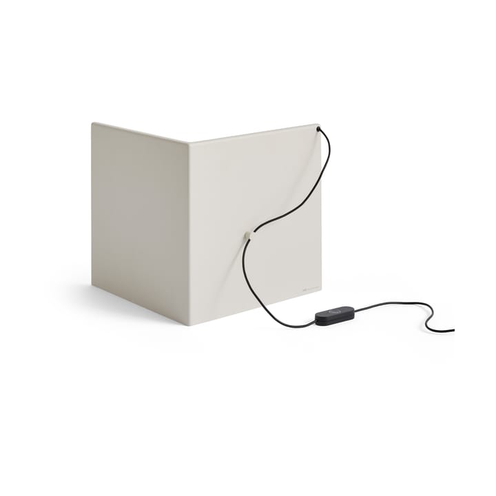 LBM Corner bordslampa - Cream white - HAY