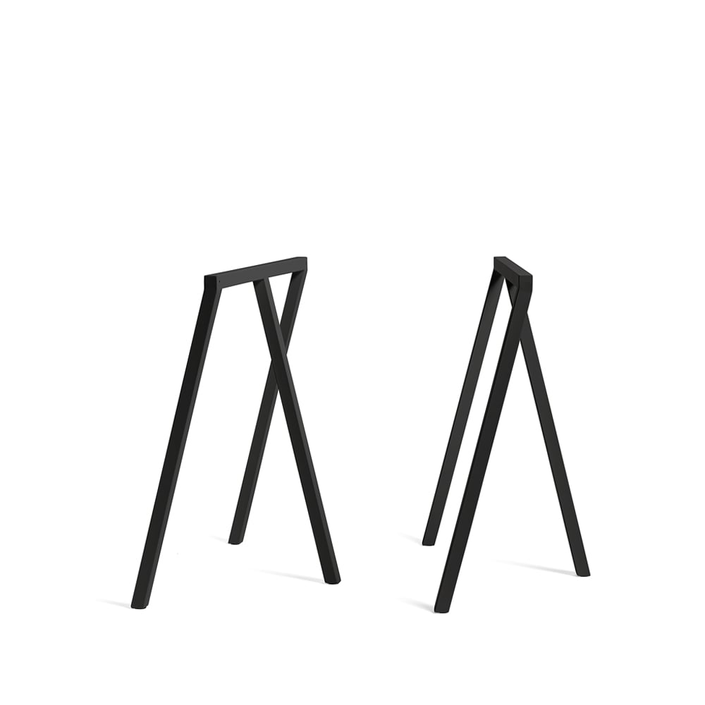 HAY Loop Stand Frame benstativ 72 cm 2-pack Black | Skandinavisk Design | Möbelvård & tillbehör | Svart