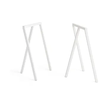 Loop Stand Frame benstativ 72 cm 2-pack - White - HAY