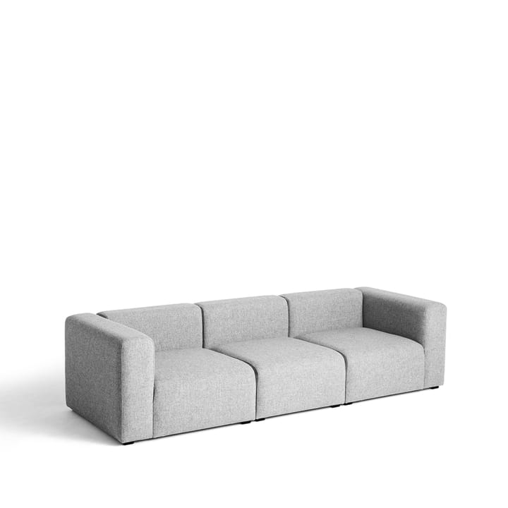Mags 3-sits soffa - tyg hallingdal 130 light grey - HAY