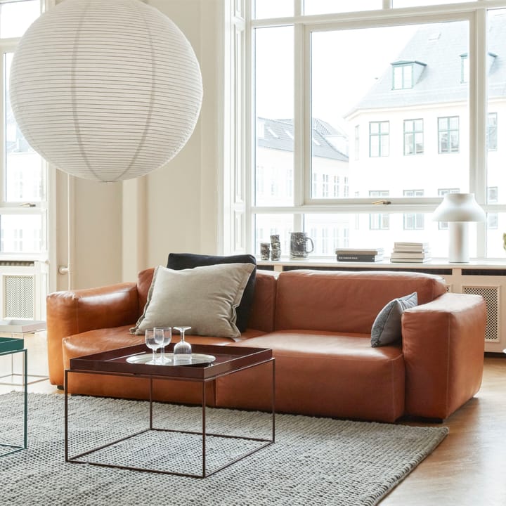 Mags Soft low 3-sits soffa, Linara 443 tweed-ton i ton söm HAY