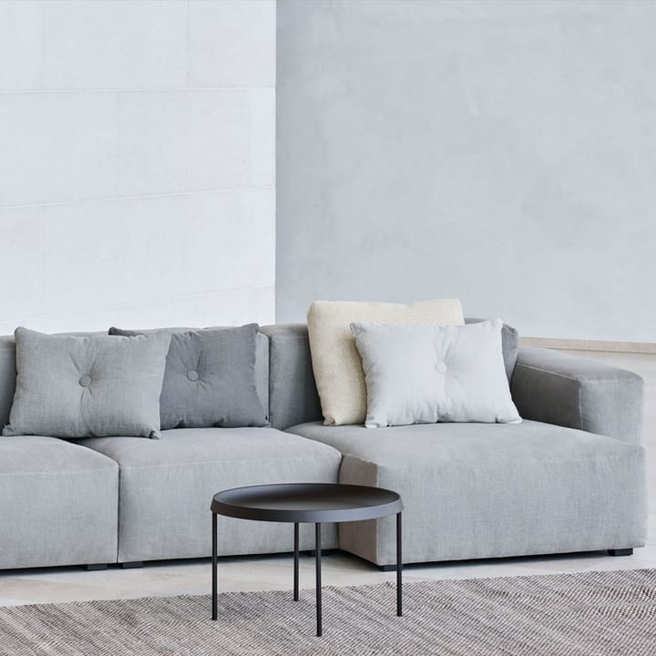 Mags Soft low modulsoffa, Linara 443 tweed-höger-mörkgrå stickning HAY
