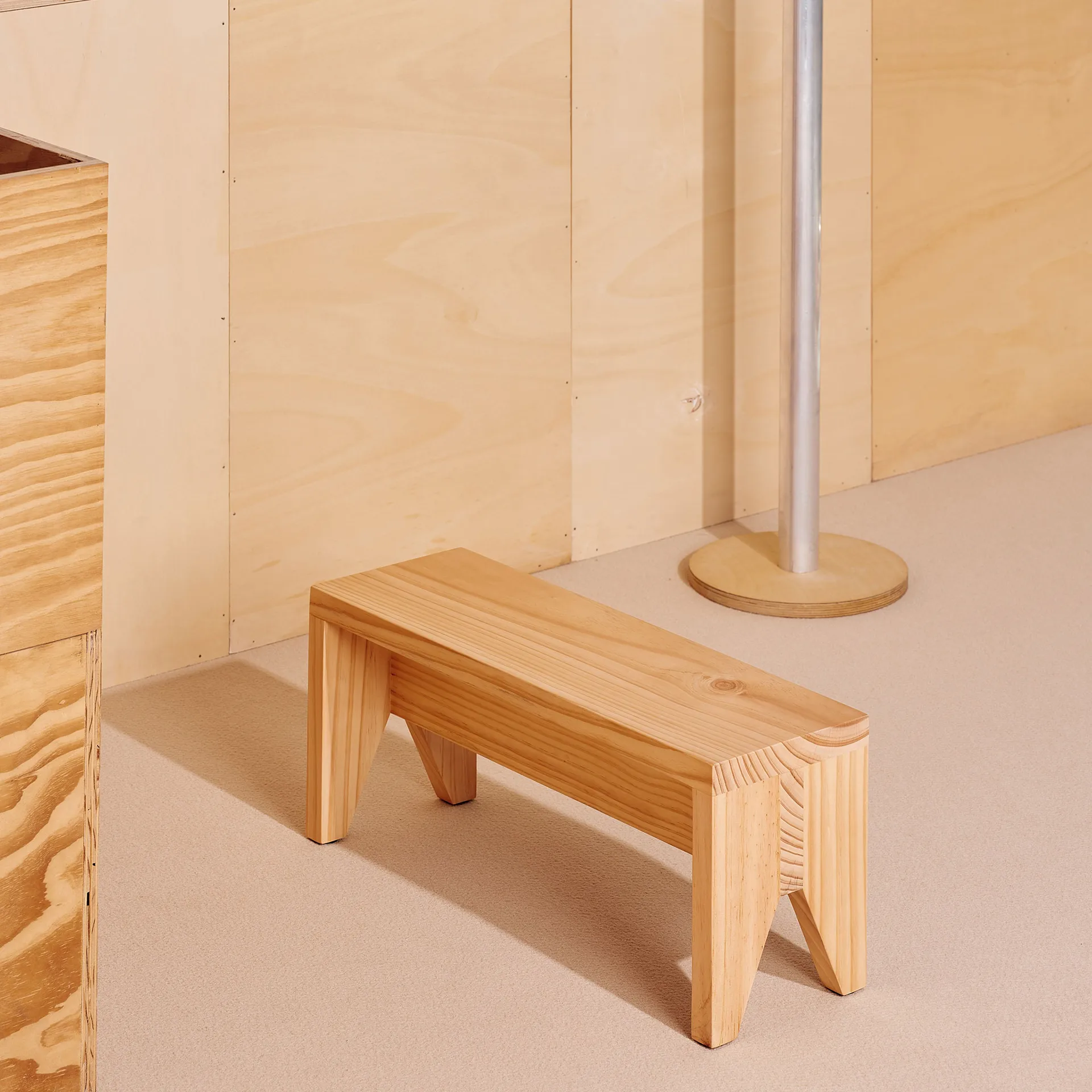 Manolito Long pall, Natural, 60 cm HAY