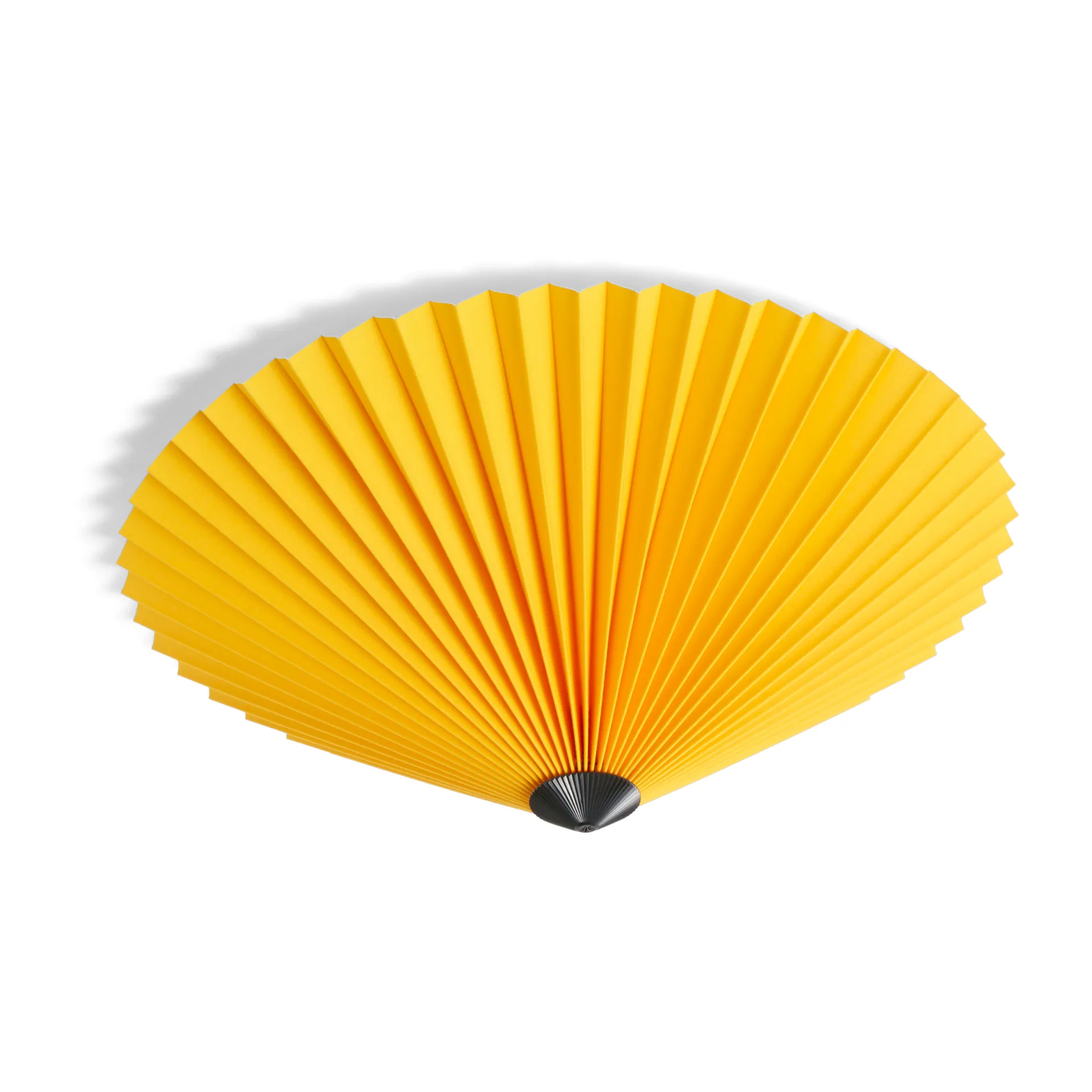 Matin flush mount plafond Ø38 cm, Yellow shade HAY