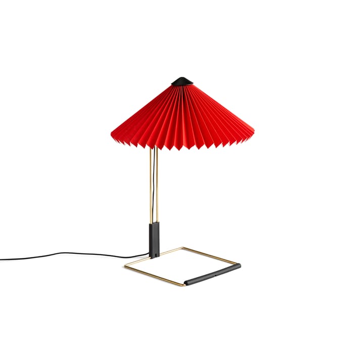 Matin table bordslampa Ø30 cm - Bright red shade - HAY