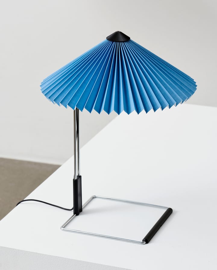 Matin table bordslampa Ø30 cm - Placid blue-steel - HAY