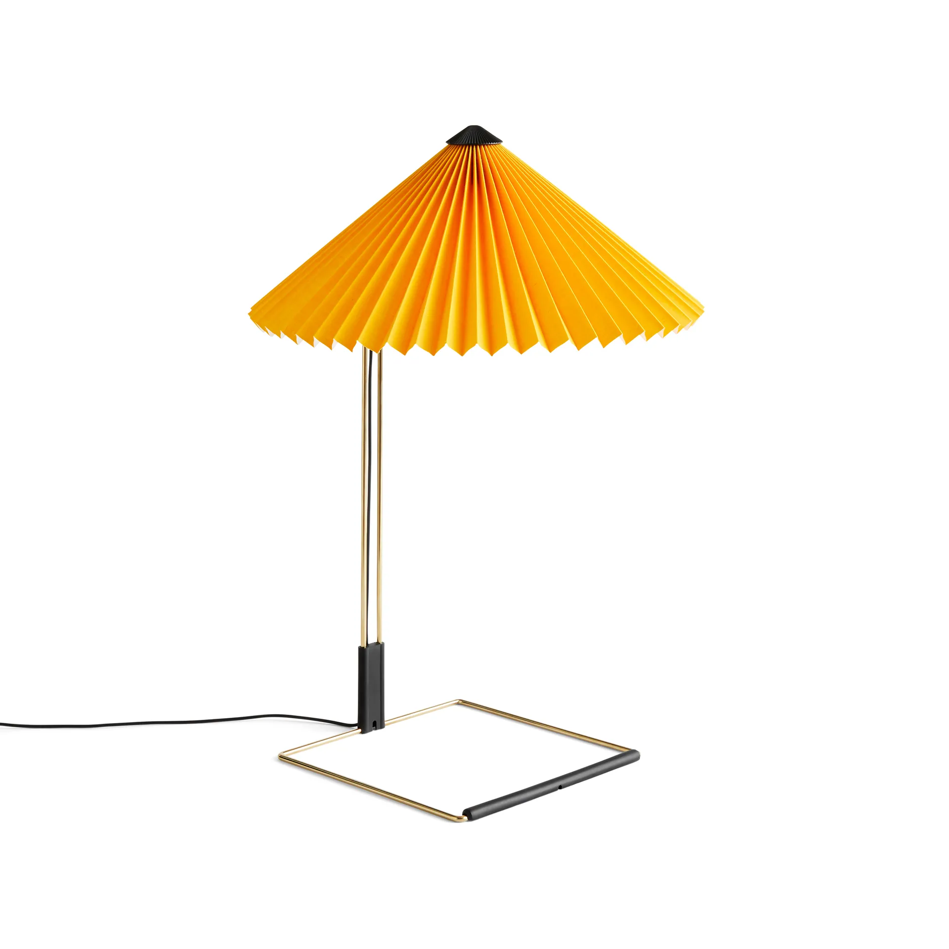 Matin table bordslampa Ø38 cm, Yellow shade HAY