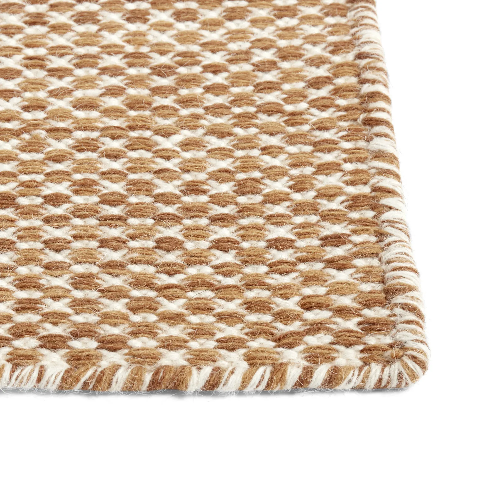 Moiré kelimmatta 140x200 cm, Gul HAY