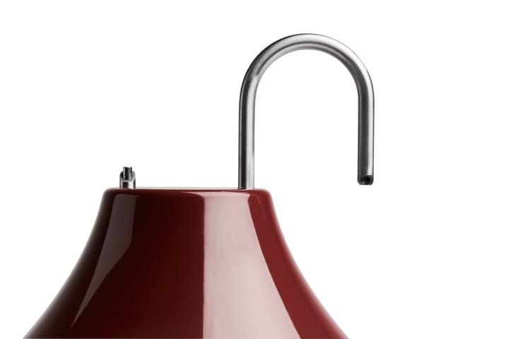 Mousqueton portabel bordslampa 30,5 cm - Iron red - HAY