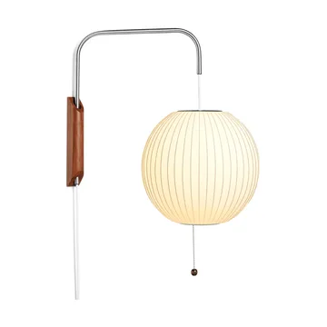 Nelson Bubble Ball vägglampa - Off white - HAY