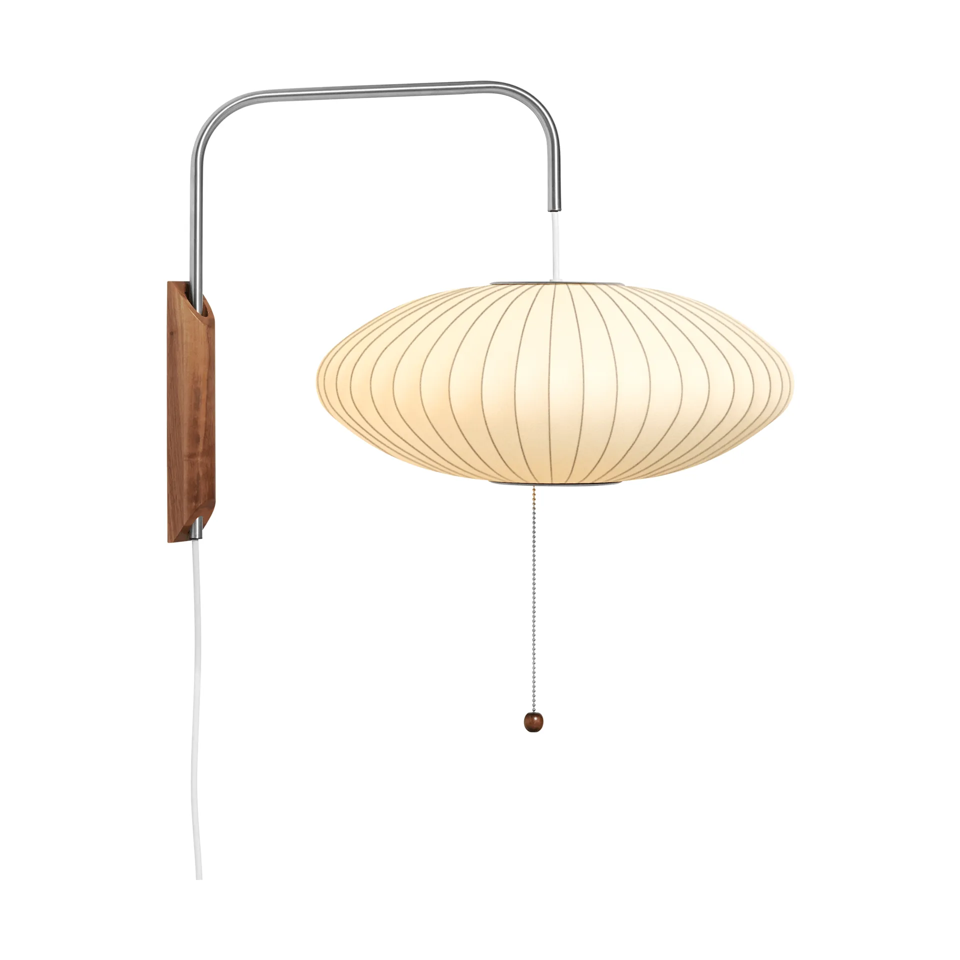 Nelson Bubble Saucer vägglampa, Off white HAY