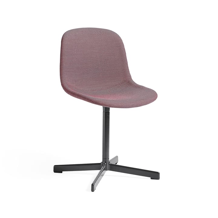 Neu 10 Upholstery kontorsstol - Red-snurrstativ i soft black - HAY