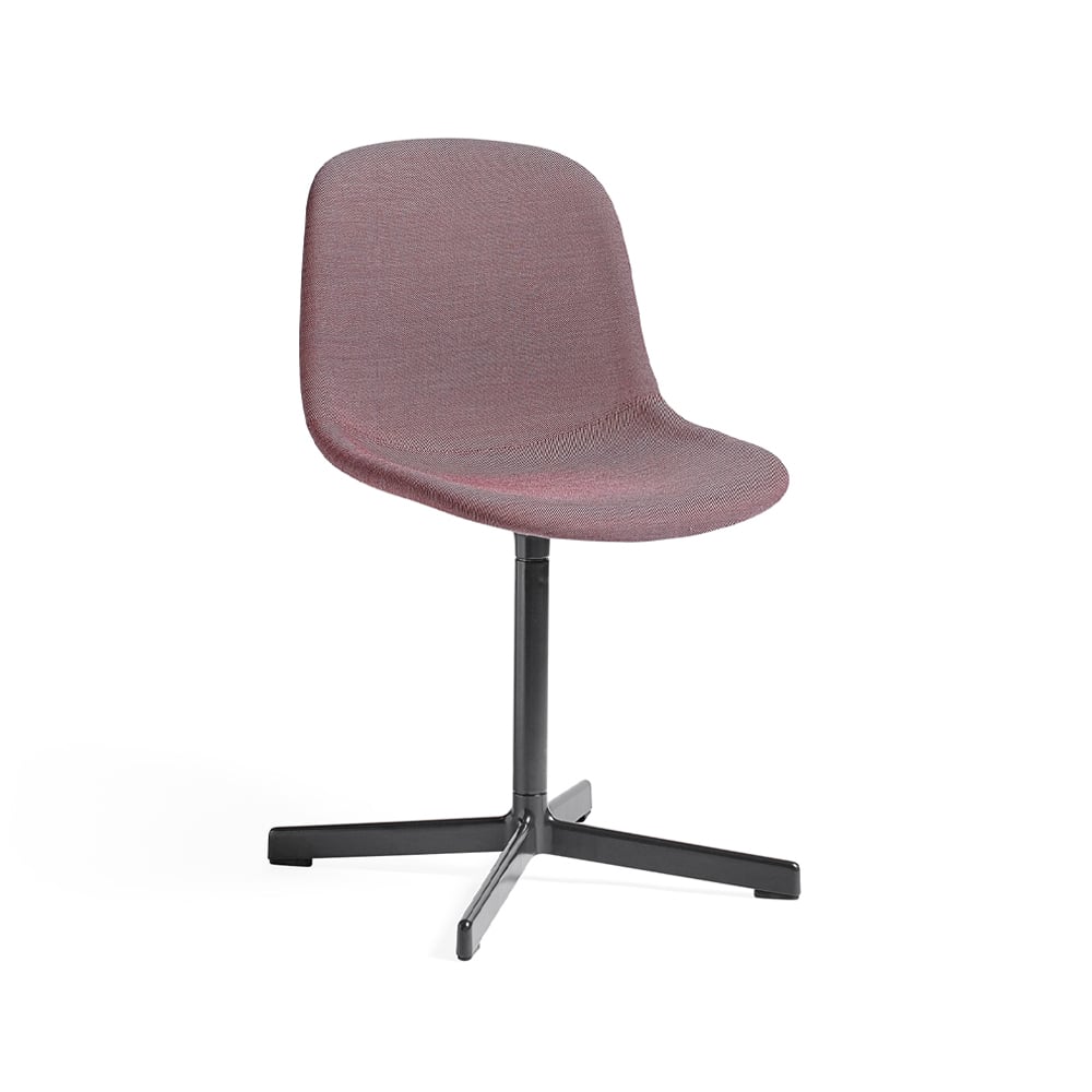 HAY Neu 10 Upholstery kontorsstol Red-snurrstativ i soft black