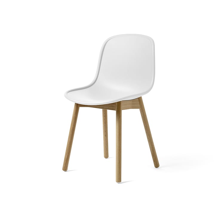 Neu 13 stol, cream white, vattenlackat ekstativ HAY