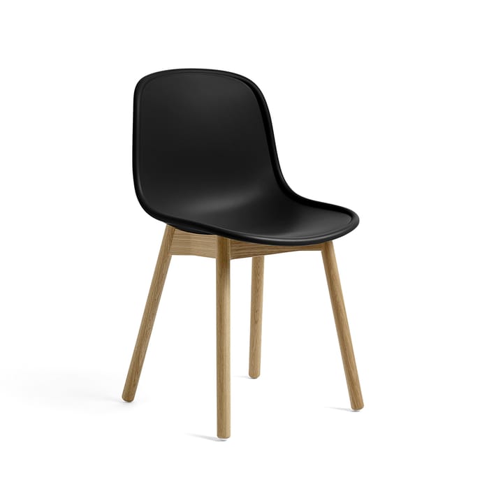 Neu 13 stol - soft black, oljad ekstativ - HAY